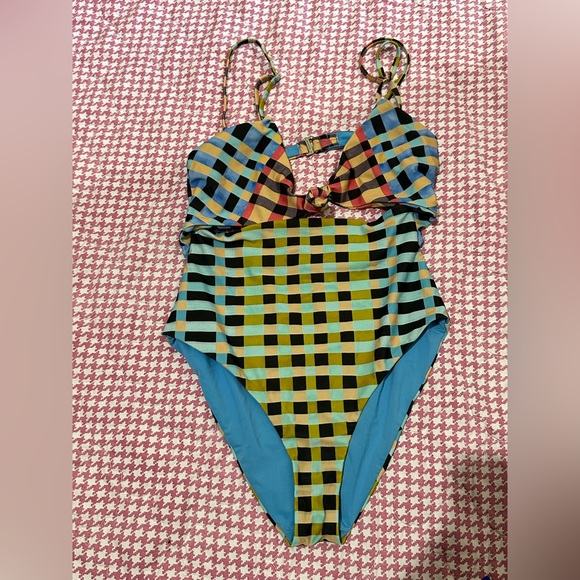 Mara Hoffman Other - Mara Hoffman Multicolor Checkered Kids Swimsuit